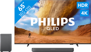 Philips 65 inches PUS7800 QLED 4K (2025) + Philips TAB5309