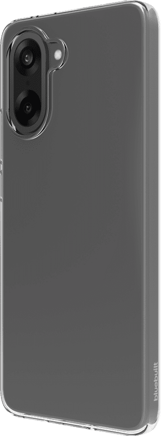 BlueBuilt OnePlus Nord CE 5 Back Cover Transparent + Screen Protector Glass Duo Pack