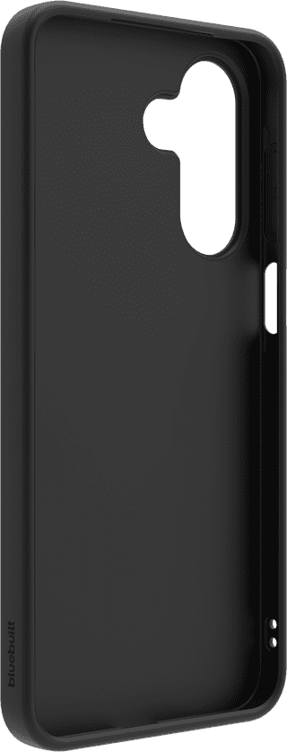 BlueBuilt Samsung Galaxy A17 Back Cover Black + BlueBuilt Screen Protector Glass