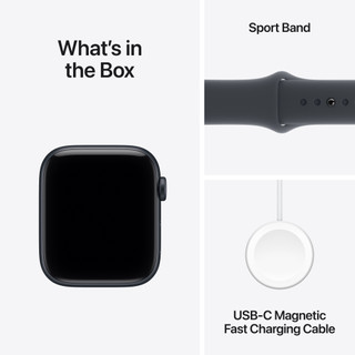 Apple Watch SE 3 Cellular 44mm Midnight Sportband S/M