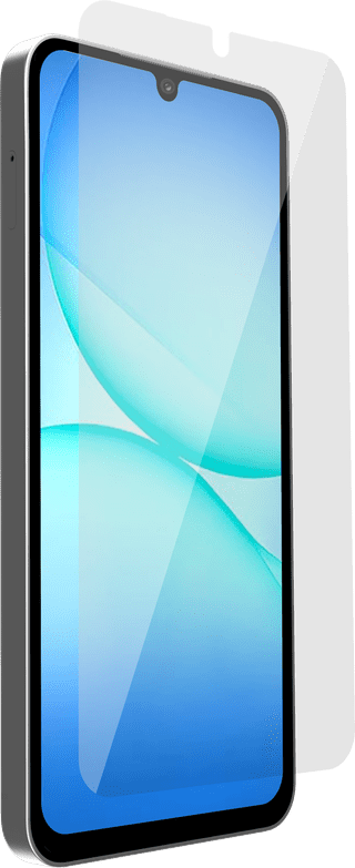 BlueBuilt Protective Back Cover Samsung Galaxy A17 Transparent + Screen Protector Glass