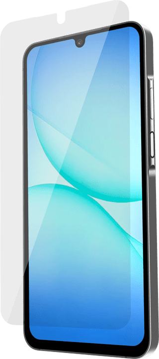 BlueBuilt Protective Back Cover Samsung Galaxy A17 Transparent + Screen Protector Glass