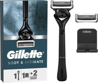 Gillette Body & Intimate + 2 navulmesjes
