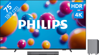 Philips 75'' PUS7000 4K (2025) + Philips TAB6100