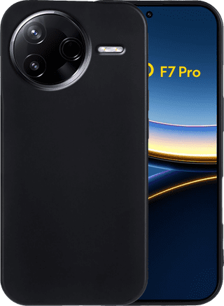 Just in Case Soft Design Xiaomi Poco F7 Pro Back Cover Zwart