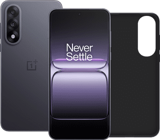 OnePlus Nord 5 256GB Zwart 5G + BlueBuilt Back Cover Zwart