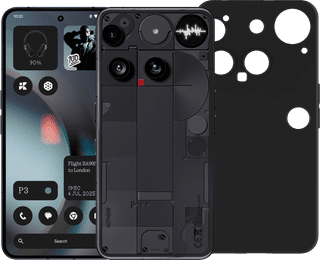 Nothing Phone (3) 256GB Zwart 5G + Just in Case Back Cover Zwart