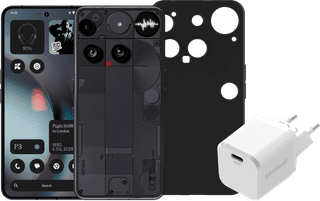 Nothing Phone (3) 256GB Zwart 5G + Accessoirepakket