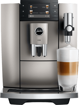 JURA E8 Midnight Silver (ED)