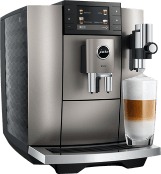 JURA E8 Midnight Silver (ED)
