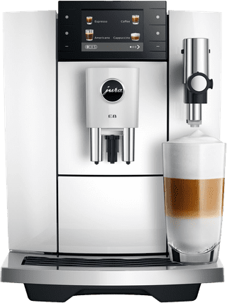 JURA E8 Piano White (ED)