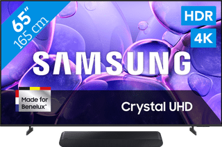 Samsung 65 inches Crystal UHD U8070F (2025) + Samsung HW-S60D Black (2024)