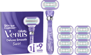 Gillette Venus Extra Smooth Swirl + 9 Navulmesjes