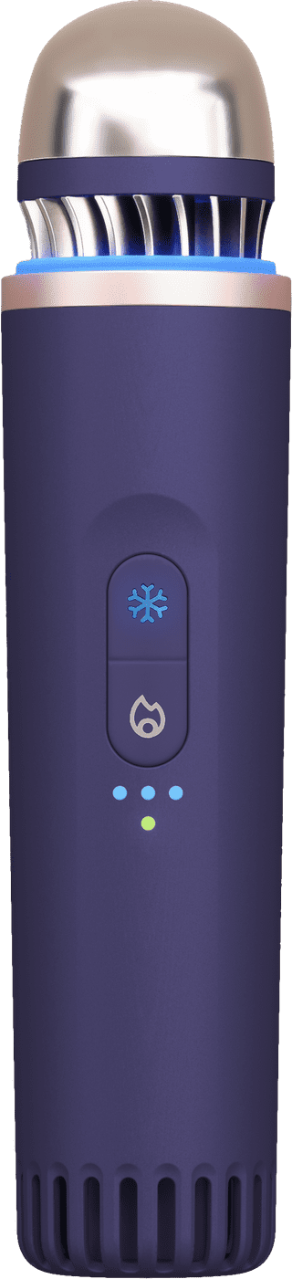 Therabody Theraface Depuffing Wand Purple