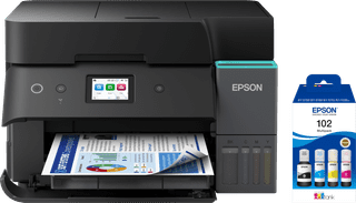 Epson EcoTank ET-4950 + 1 set extra inktflesjes