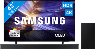Samsung 42 inches OLED S90F (2025) + Samsung HW-B750F Black
