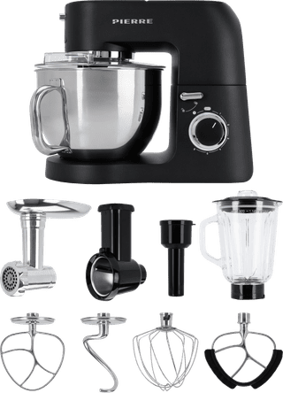 Pierre All-round Stand Mixer SM9000 Matte Black