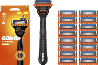 Gillette Fusion5 Power + 17 navulmesjes