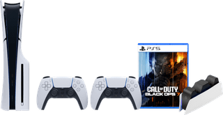 PlayStation 5 Slim Disc Edition + Black Ops 7 + Extra Controller Wit + Oplaadstation
