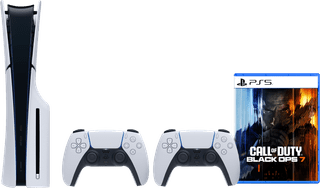PlayStation 5 Slim Disc Edition + Call of Duty: Black Ops 7 + Extra Controller White