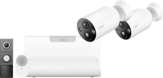 TP-Link Tapo C460 Duo Pack + H500 Smart HomeBase + D235 Smart Battery & Wired Doorbell