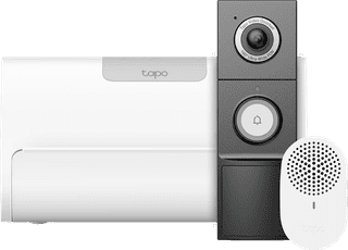 TP-Link Tapo D235 Smart Battery and Wired Doorbell + H500 Smart HomeBase