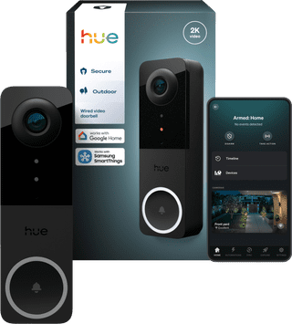 Hue Secure Wired Video Doorbell