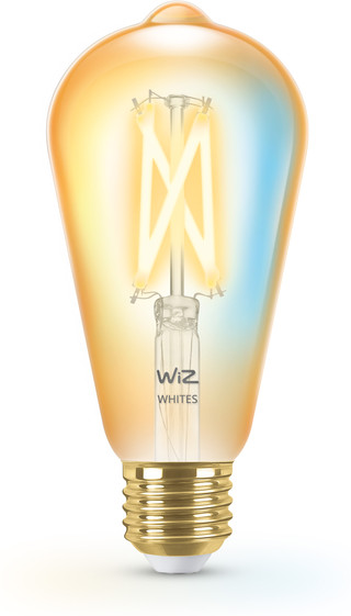 WiZ Smart Filament lamp Edison - Warm tot Koelwit Licht - E27