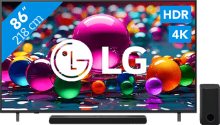 LG 86" 4K Smart UA75 + LG DS77TY