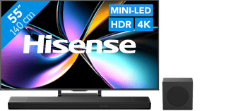 Hisense 55 inches ULED Mini-LED U79Q PRO (2025) + Hisense AX3120Q
