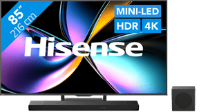 Hisense 85" ULED Mini-led U79Q PRO (2025) + Hisense AX3120Q