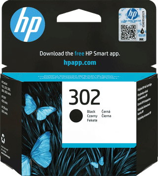HP 302 Cartridge Zwart (F6U66AE)