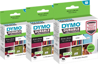 DYMO Duurzame LabelWriter Etiket 25x54mm 160 stuks 3-pack