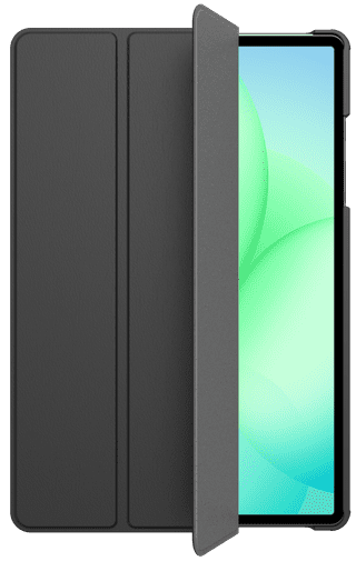 Just in Case Samsung Galaxy A11 Plus Tri-Fold Book Case Zwart