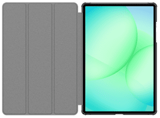 Just in Case Samsung Galaxy A11 Plus Tri-Fold Book Case Zwart