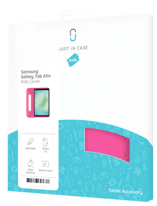 Just in Case Samsung Galaxy Tab A11 Plus Kids Cover Pink