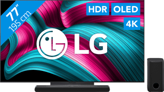 LG 77 inches OLED evo C54 4K (2025) + LG DS77TY