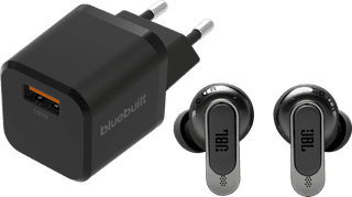 JBL Tour Pro 3 Zwart + BlueBuilt Quick Charge Oplader