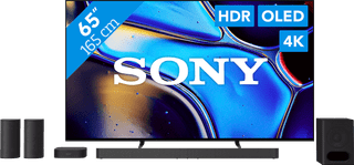 Sony 65'' Bravia 8 OLED 4K (2024) + Sony Bravia Theatre System 6 Zwart