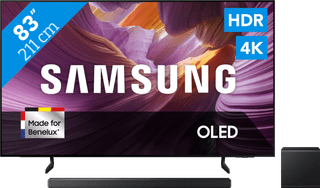Samsung 83 inches OLED S85F 4K (2025) + Samsung HW-QS700F (2025)