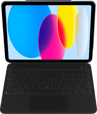 BlueBuilt Apple iPad (2025/2022) 11 inch Toetsenbord Hoes QWERTY Zwart