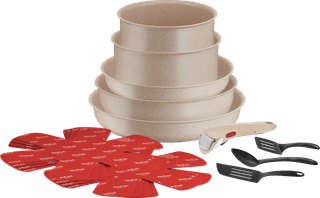 Tefal Delight ON Cookware Set 17-piece