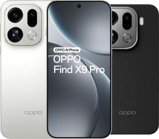OPPO Find X9 Pro 512GB White 5G + OPPO Find X9 Pro Back Cover with Magnet Black