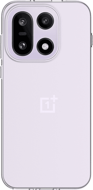 Just in Case Soft Design OnePlus 15 Back Cover Transparant