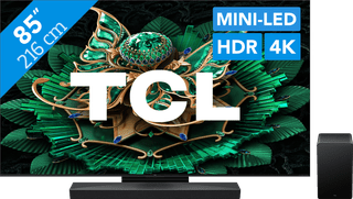 TCL 85 inches QD Mini-LED C71K 4K (2025) + TCL Q65H
