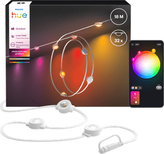 Philips Hue Ambiance Festavia Permanent Lichtslinger 18 meter