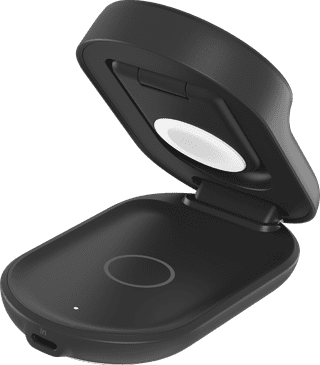 Belkin UltraCharge 3-in-1 MagSafe Draadloze Oplader met Standaard Qi2 25W Zwart
