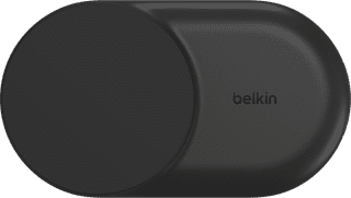Belkin UltraCharge 3-in-1 MagSafe Draadloze Oplader met Standaard Qi2 25W Zwart