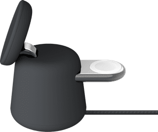 Belkin MagSafe en Qi2 2-in-1 Draadloze Oplader 15W met Standaard Zwart