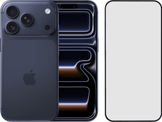 Apple iPhone 17 Pro 256GB Blauw + BlueBuilt Screenprotector Glas